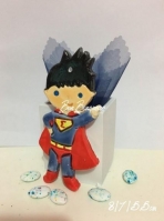 Σούπερμαν σμάλτο πορσελάνης μολυβοθήκη