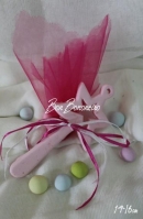 Χειροποίητη μίνιμαλ κεραμική ροζ μαγικό ραβδί